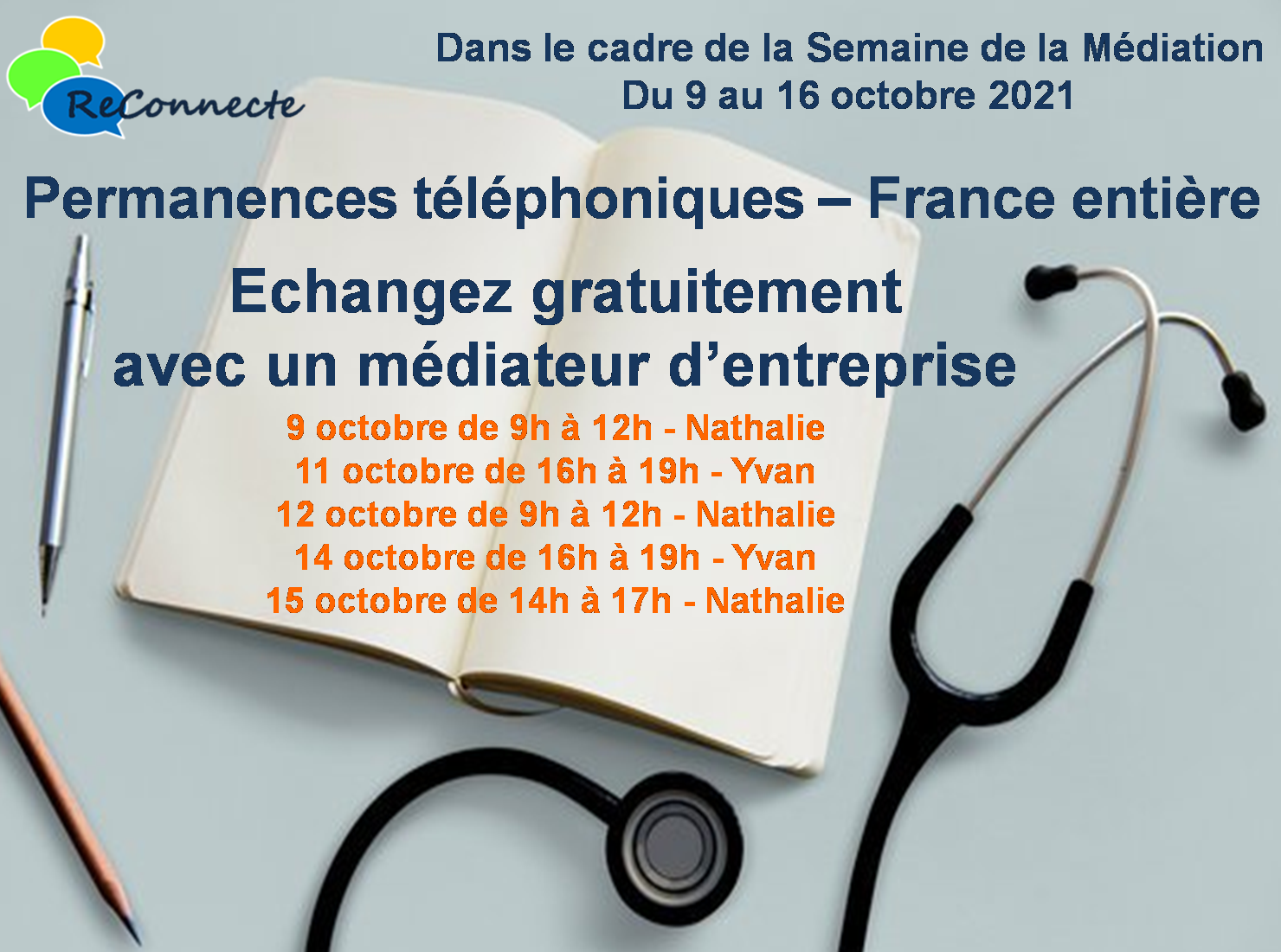 Permanences téléphoniques