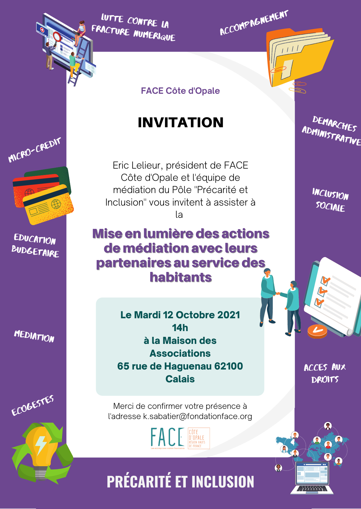 invitation précarité et inclusion FACE Côte d'Opale.png